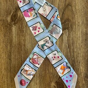 Hermes Scarf Silky in Pastel